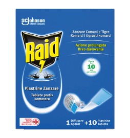 ANTIZANZARE ELETTRICO A PIASTRINE 'BASE' con 10 ricariche