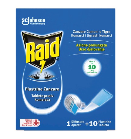 ANTIZANZARE ELETTRICO A PIASTRINE 'BASE' con 10 ricariche