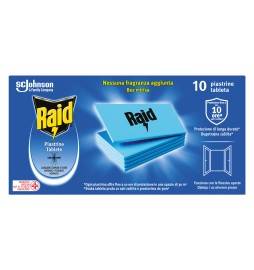 ANTIZANZARE PIASTRINE RICARICA 10 pezzi