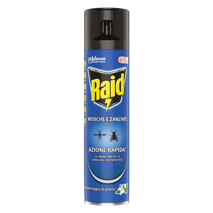 INSETTICIDA SPRAY 'MOSCHE E ZANZARE PLUS' ml 400