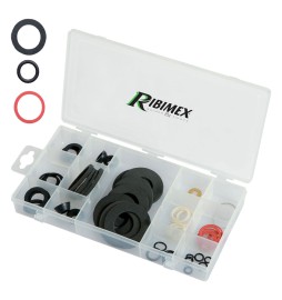 GUARNIZIONI IN CASSETTA 54 pezzi assortiti