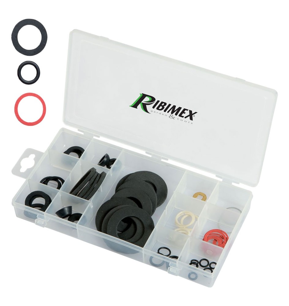 GUARNIZIONI IN CASSETTA 54 pezzi assortiti