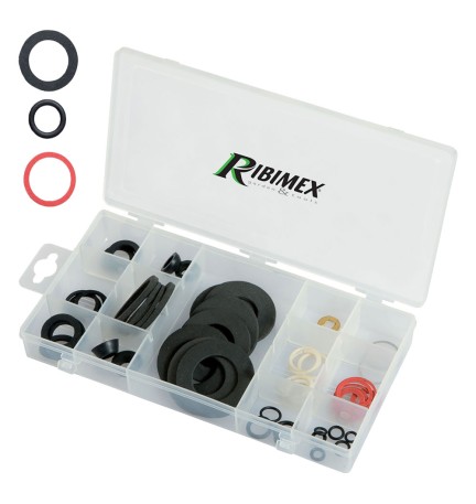 GUARNIZIONI IN CASSETTA 54 pezzi assortiti