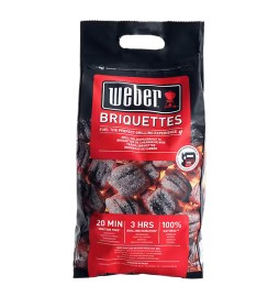 CARBONE 100% NATURALE PER GRILL 'BRIQUETTES' Kg 4 ca.