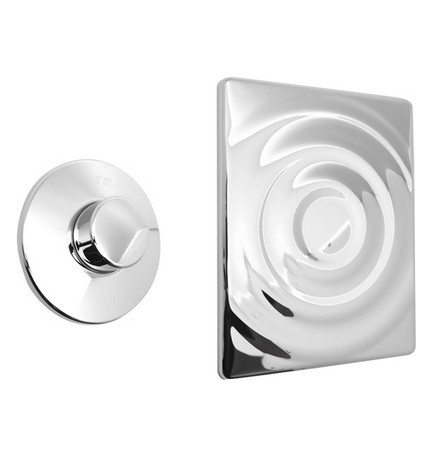 PLACCA DI COPERTURA CON AZIONAMENTO MANUALE A DISTANZA GROHE Cromo