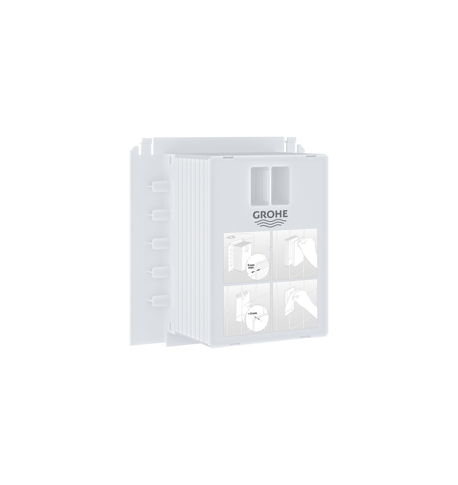 DIMA DI MONTAGGIO PER PIASTRE DI AZIONAMENTO UNISET RAPID SL mm 115 x 157 x 77