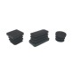 PUNTALE ALETTATO RETTANGOL 30X50 MM PLAST NERO