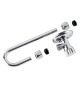 RUBINETTO D'ARRESTO 1/2" - 3/8" CON TUBETTO A J KARIBA -