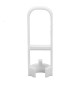 ANCORINA PER PLACCHE 95' CON COMANDO PNEU DA INCASSO Diam. 25 x H. 105 mm