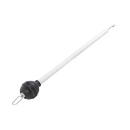ASTA COMPLETA PER CASSETTA INCASSO CON SFERA mm 410 lt. 12