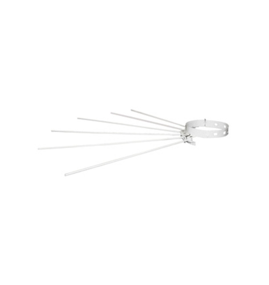 STENDIBIANCHERIA A RAGGIERA D 8/14 CM BIANCO