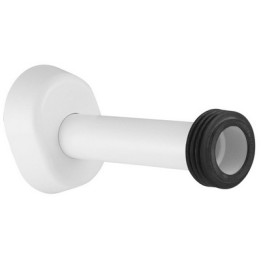 CANOTTO DI ALLACCIAMENTO TELESCOPICO PER CASSETTE INCASSO Diam. 40/44 L.250 Bianco