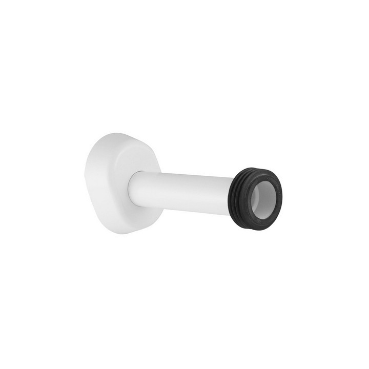 CANOTTO DI ALLACCIAMENTO TELESCOPICO PER CASSETTE INCASSO Diam. 40/44 L.250 Bianco