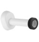 CANOTTO DI ALLACCIAMENTO TELESCOPICO PER CASSETTE INCASSO Diam. 40/44 L.250 Bianco