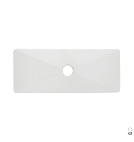 PLACCA CASSETTA VECCHIO TIPO INCASSO Bianca