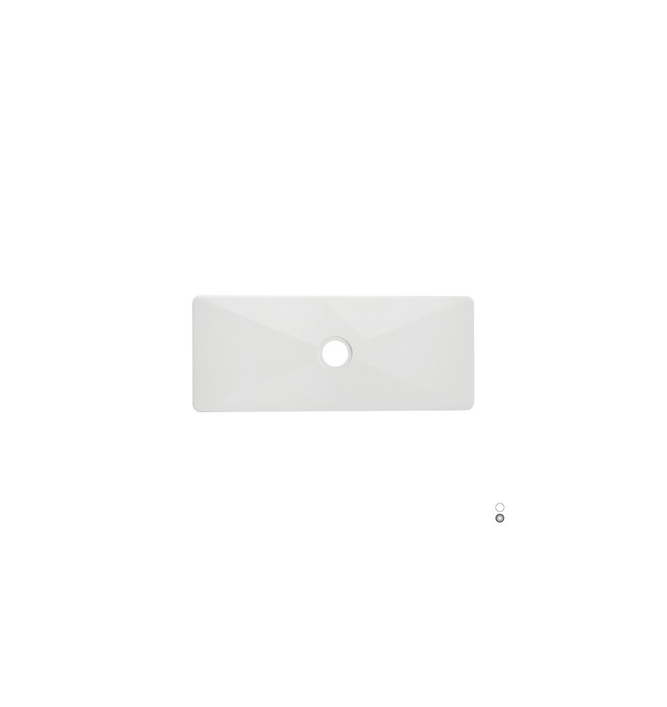 PLACCA CASSETTA VECCHIO TIPO INCASSO Cromo