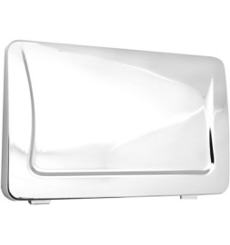 TASTO+MOLLA PER PLACCA NUOVA CROMATA -