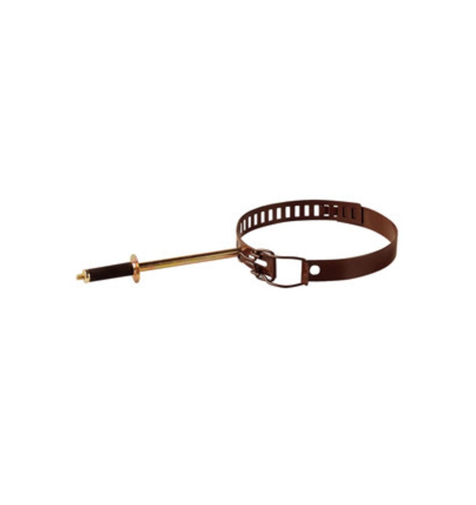 COLLARE P/TUBO STUFA D 8/14 CM MARRONE