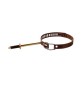 COLLARE P/TUBO STUFA D 8/14 CM MARRONE