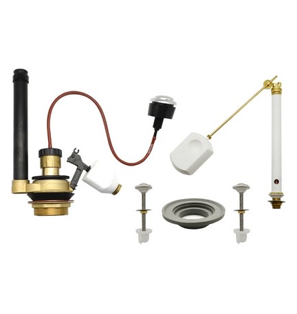 MECCANISMO DI SCARICO E KIT MONOBLOCCO AB 1/2