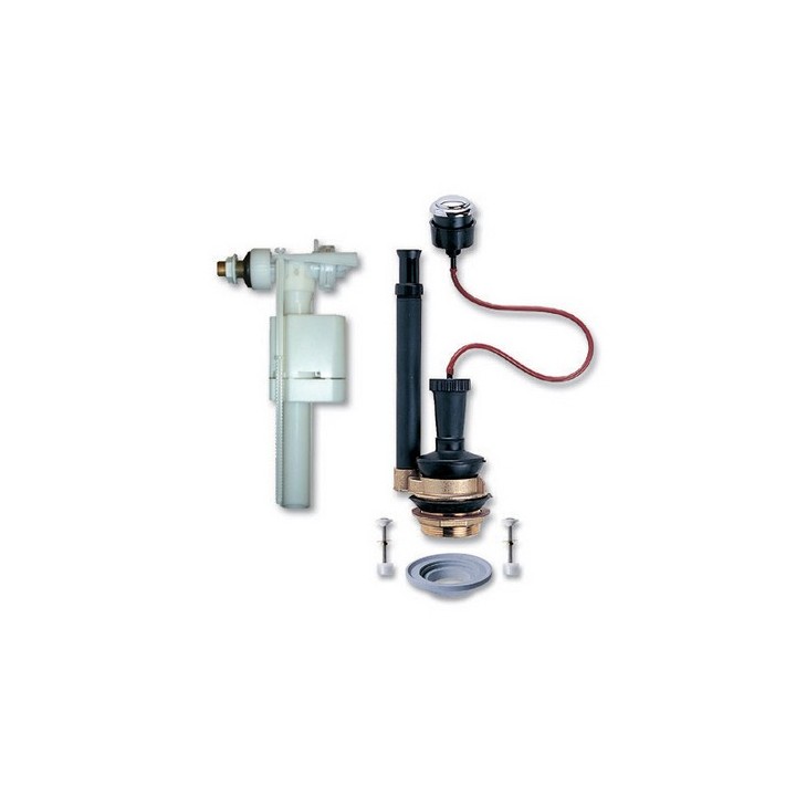 MECCANISMO DI SCARICO KIT MONOBLOCCO E GALLEGGIANTE 3/8
