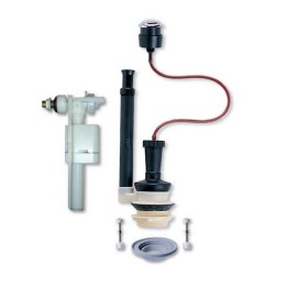 MECCANISMO DI SCARICO KIT MONOBLOCCO E GALLEGGIANTE 2"