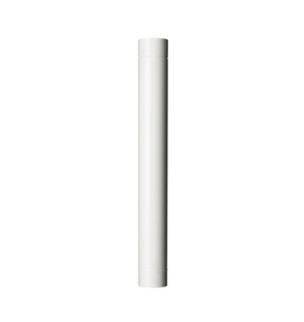 TUBO P/STUFA H 100 CM D 12 CM BIANCO