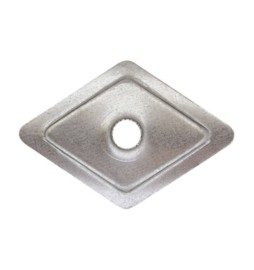 SC RONDELLA FERRO ROMBOIDALE 27X27 MM 20 PZ