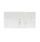 SOTTOPLACCA CON LEVERISMO PER DUAL FLUSH -