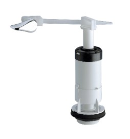 VALVOLA SINGOLO SCARICO PER CASSETTE IN CERAMICA "HANDLE" Scarico Singolo