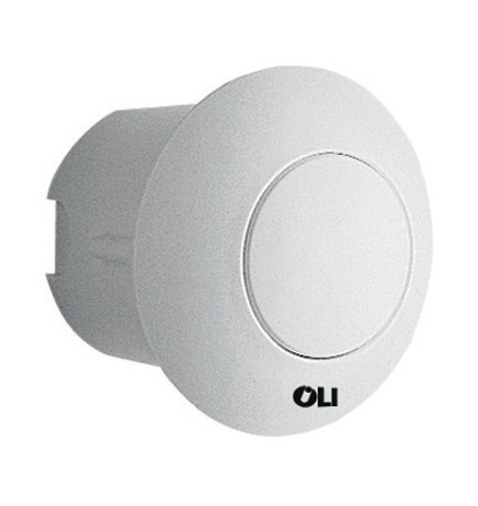 PULSANTE PNEU AD INCASSO PARETE Bianco