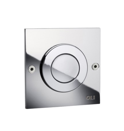 PLACCA DI COMANDO COMPLETA PER CASSETTE PNEU OLI MONO TREND Cromo