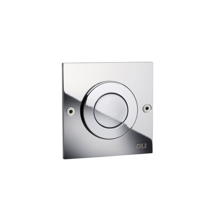 PLACCA DI COMANDO COMPLETA PER CASSETTE PNEU OLI MONO TREND Cromo