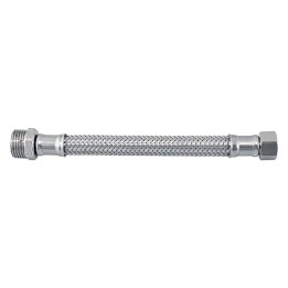 FLESSIBILE IN ACCIAIO INOX cm 40 F 1/2 x 1/2 F