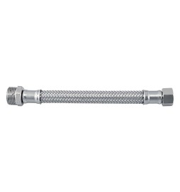 FLESSIBILE IN ACCIAIO INOX cm 50 M 1/2 x 3/8 F