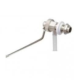 RUBINETTO A GALLEGGIANTE SILENZIOSO IN OTTONE STAMPATO - TIPO C 3/8 - 225 mm