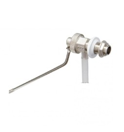 RUBINETTO A GALLEGGIANTE SILENZIOSO IN OTTONE STAMPATO - TIPO C 3/8 - 225 mm