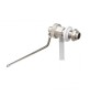 RUBINETTO A GALLEGGIANTE SILENZIOSO IN OTTONE STAMPATO - TIPO C 3/8 - 225 mm