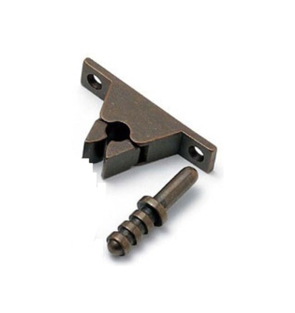 BL FERMAPORTA A PINZA BRONZATO