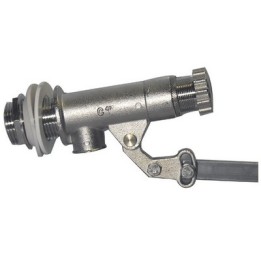 GALLEGGIANTE SILENZIOSO IN OTTONE FUSO PER ALTE PRESSIONI 1"1/4