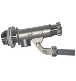 GALLEGGIANTE SILENZIOSO IN OTTONE FUSO PER ALTE PRESSIONI 1"1/4