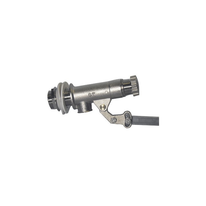 GALLEGGIANTE SILENZIOSO IN OTTONE FUSO PER ALTE PRESSIONI 1"1/2
