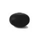 SFERA IN PLASTICA PIATTA PER ASTE TONDE Nera Diam. 90
