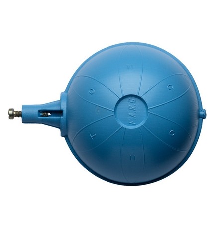 SFERA IN PLASTICA CON SCORREVOLE Diam. 150