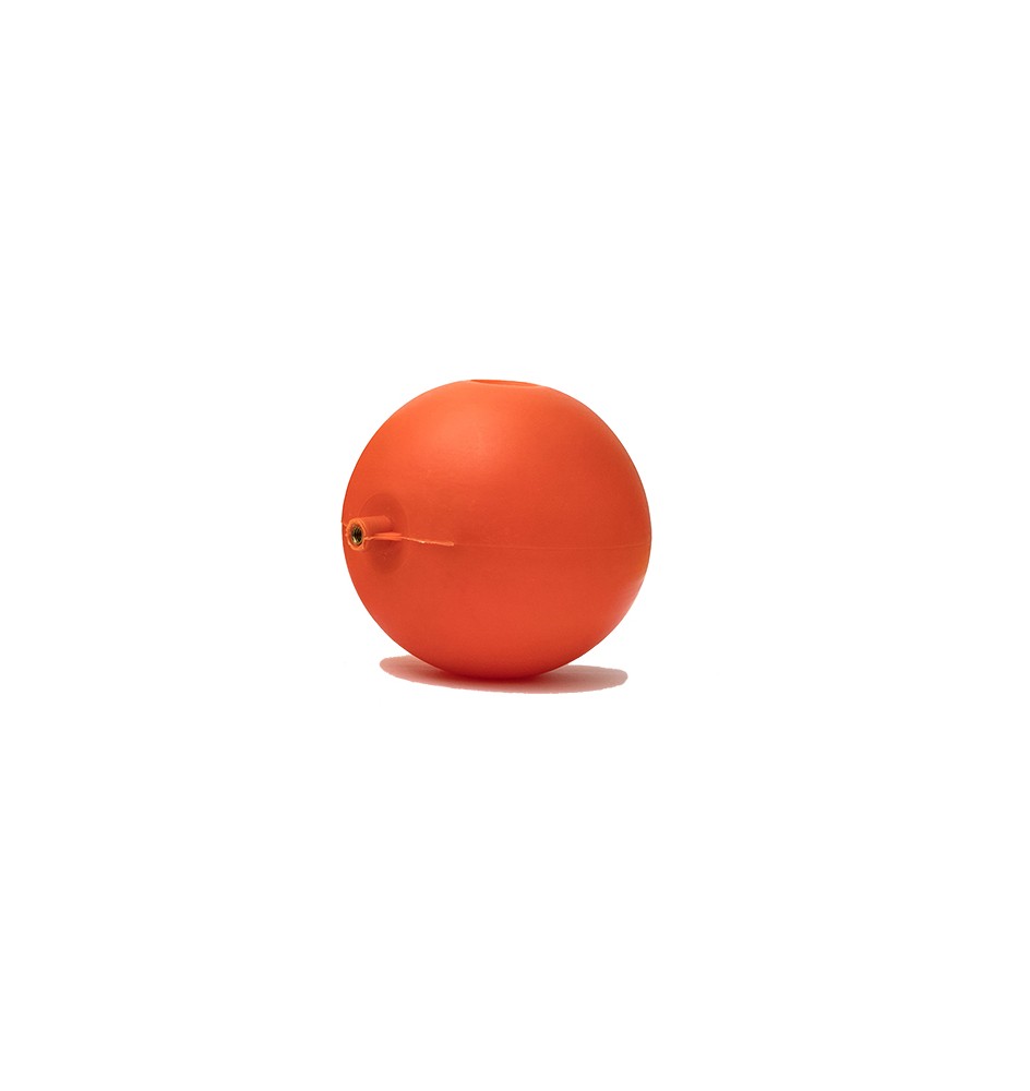 SFERA IN PLASTICA TONDA ARANCIO PER ASTE TONDE Diam. 120
