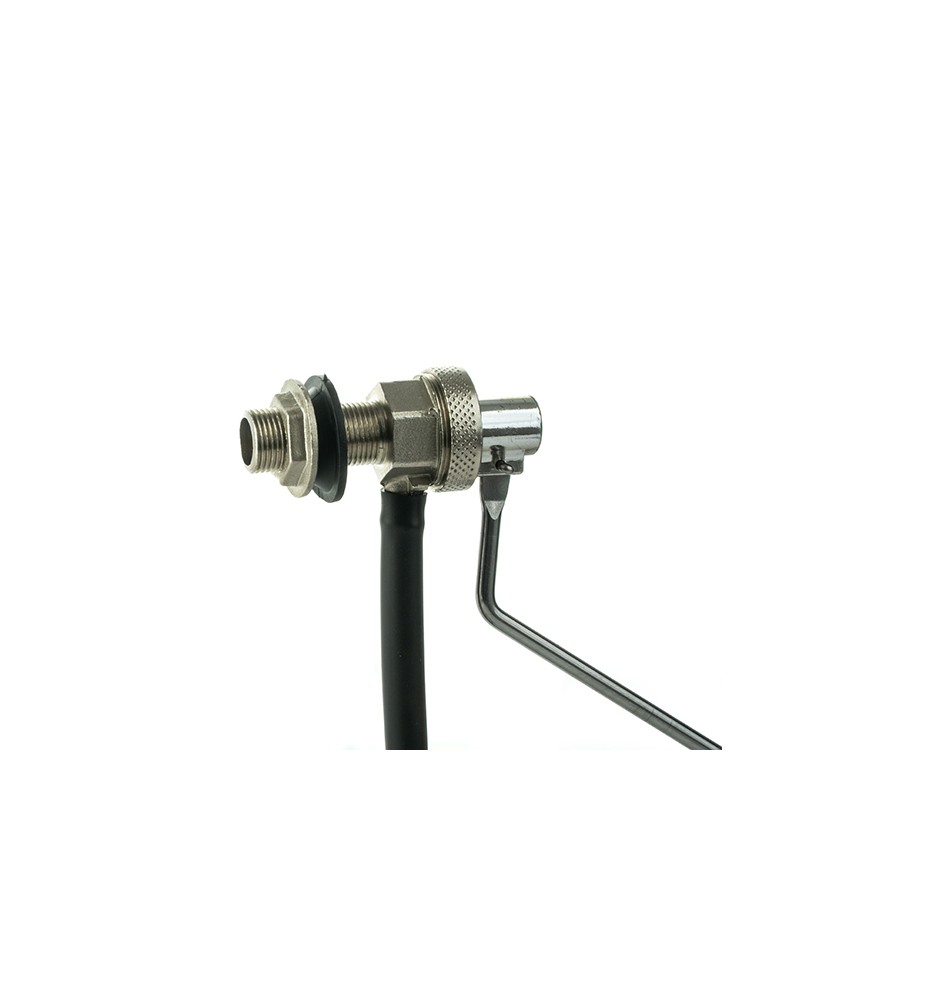 RUBINETTO A GALLEGGIANTE NICHELATO SILENZIOSO TIPO CATIS 3/8 200 mm