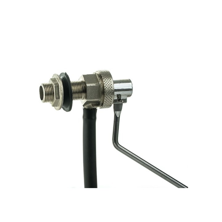 RUBINETTO A GALLEGGIANTE NICHELATO SILENZIOSO TIPO CATIS 3/8 200 mm