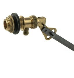 RUBINETTO A GALLEGGIANTE SILENZIOSO IN BARRA 3/8