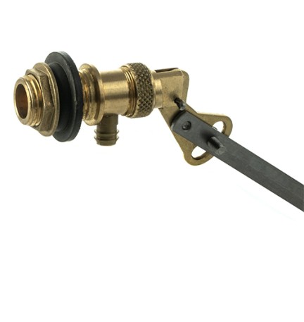 RUBINETTO A GALLEGGIANTE SILENZIOSO IN BARRA 3/8