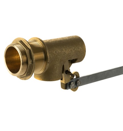 RUBINETTO A GALLEGGIANTE DOPPIA LEVA 3/4